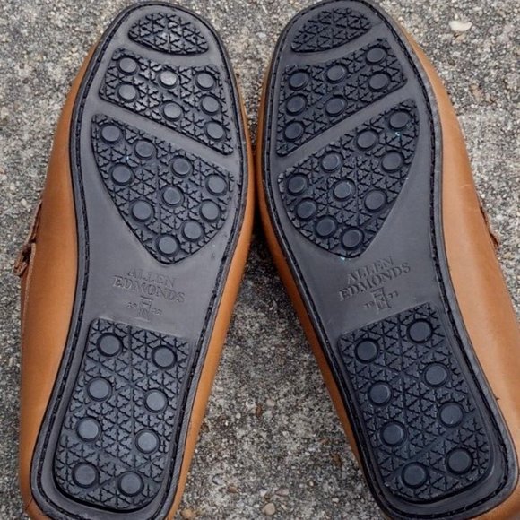 Allen Edmonds Super Sport Tan Leather Penny Loafers 7.5 D NWOT main image 9